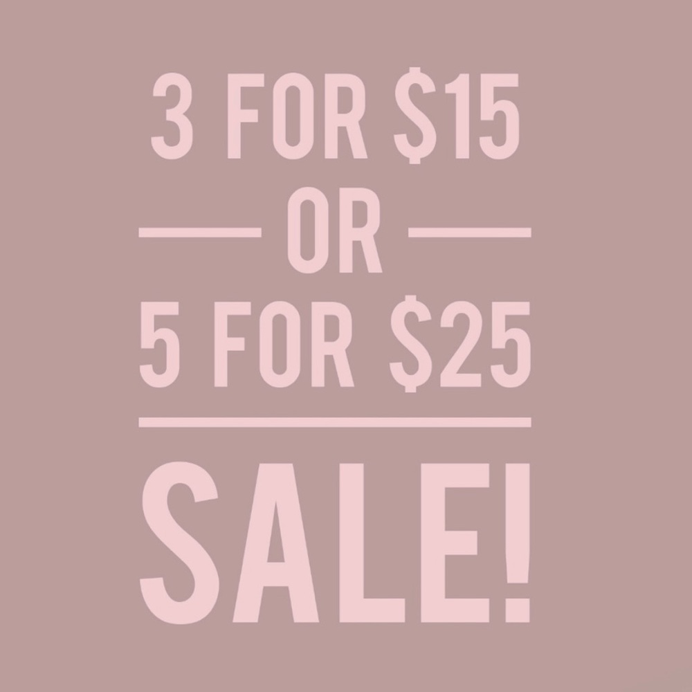JEWELRY BUNDLE!!!! 3/$15 or 5/$25!!! Qualifying jewelry is any priced at…